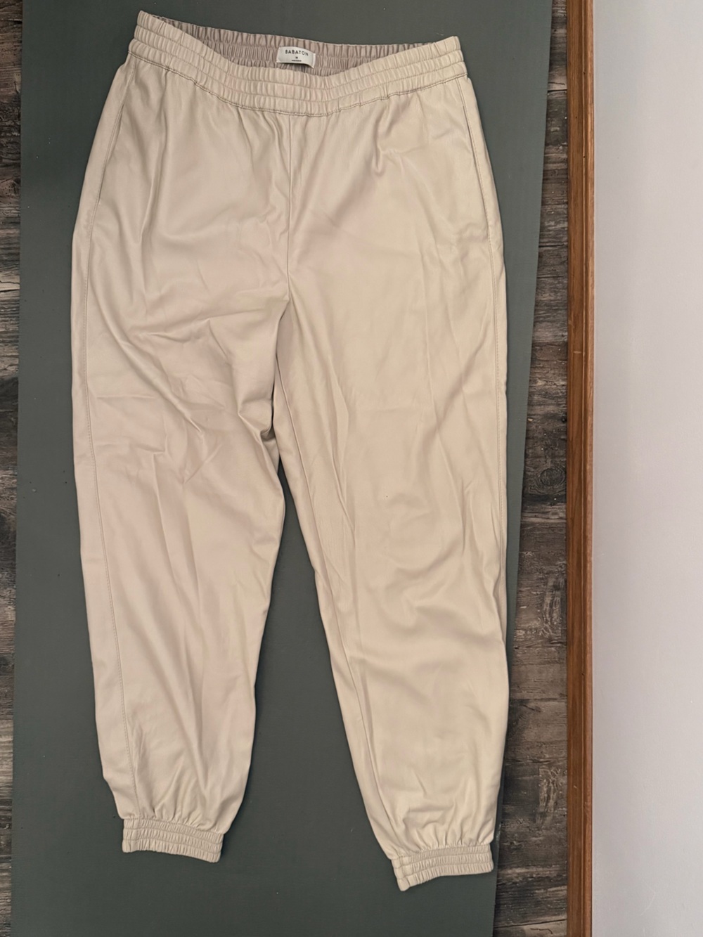 Babaton Medium beige leather